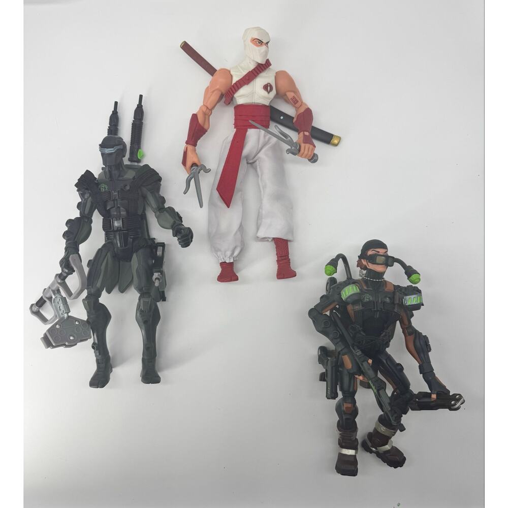 G.I. Joe Sigma 6 action figure lot - early 2000s with accessories
